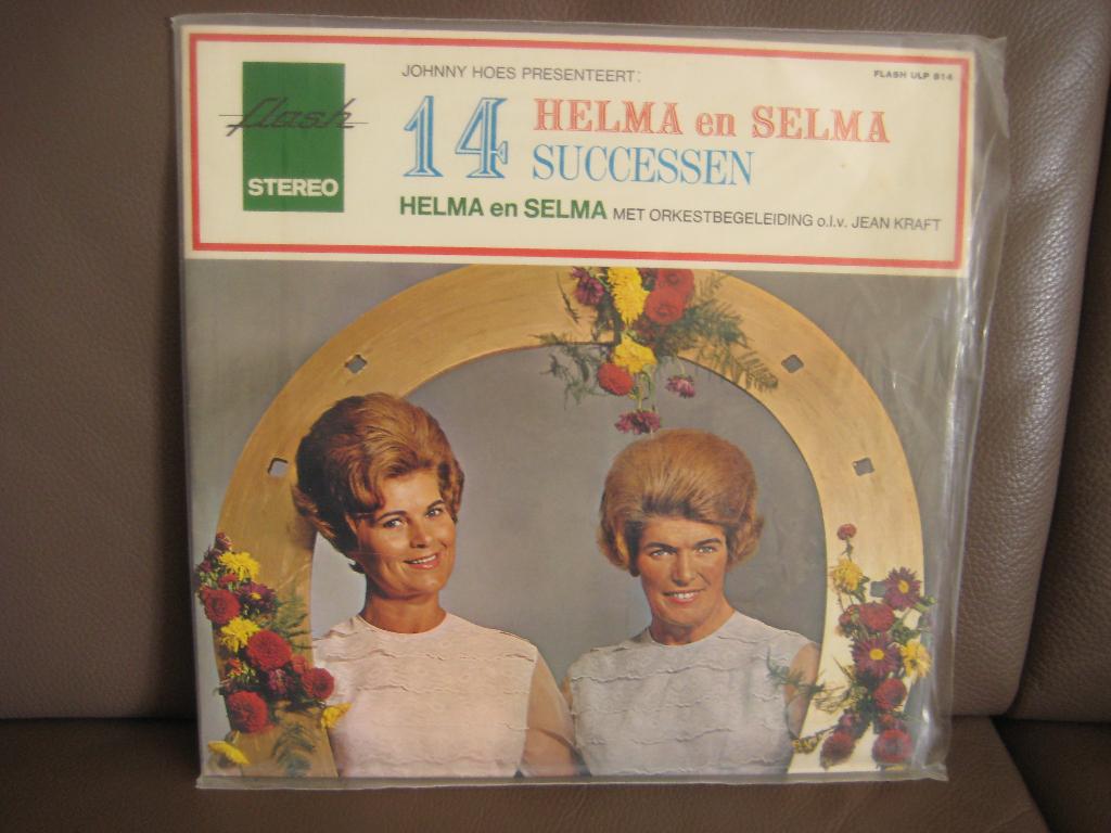 Helma En Selma* – 14 Successen Van Helma En Selma, Cd's en Dvd's, Vinyl | Nederlandstalig, Gebruikt, Ophalen of Verzenden, Levenslied of Smartlap
