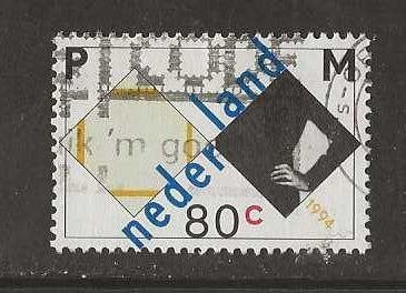 NG; 1596 Mondriaan, Verzenden, Gestempeld