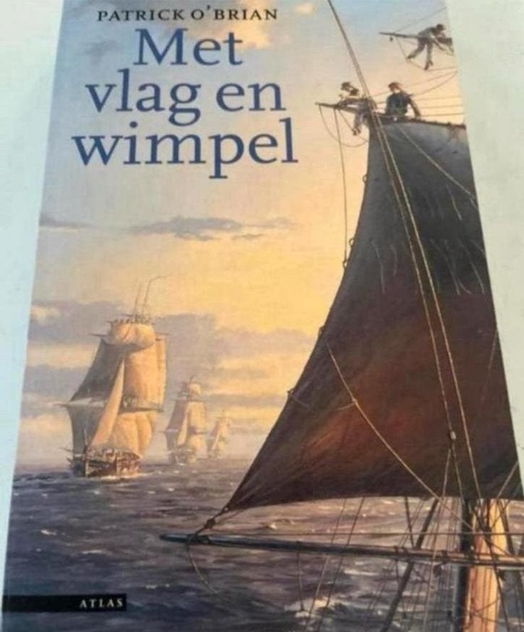 MET VLAG EN WIMPEL PATRICK O’ BRAIN, Ophalen of Verzenden, Zo goed als nieuw