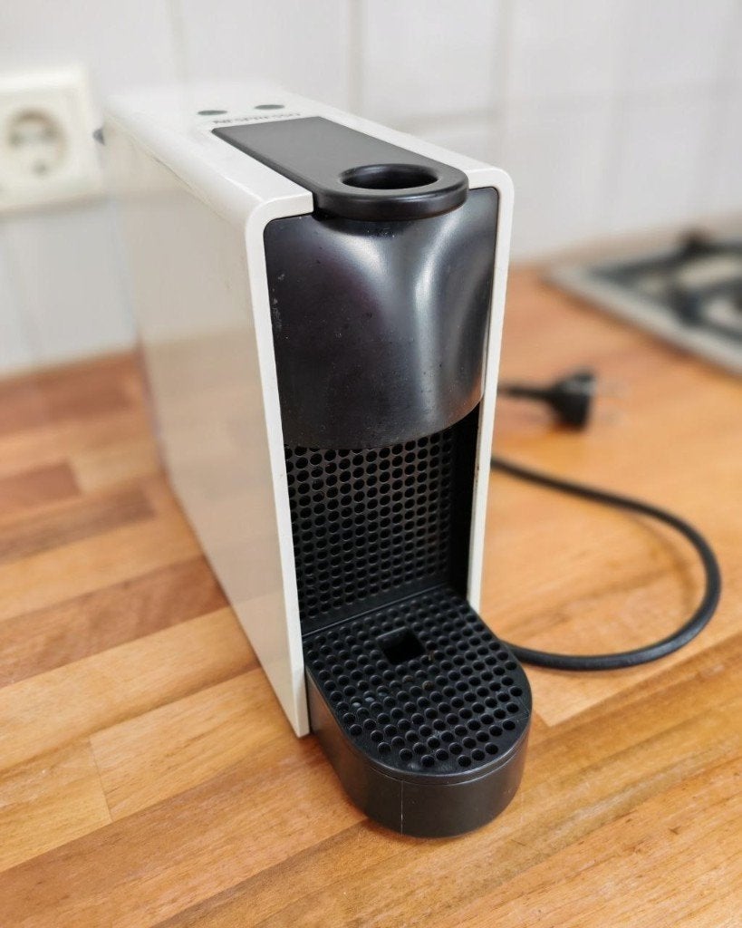 Nespresso Essenza Mini Coffemachine, white, Witgoed en Apparatuur, Espresso apparaat, Ophalen of Verzenden, Zo goed als nieuw