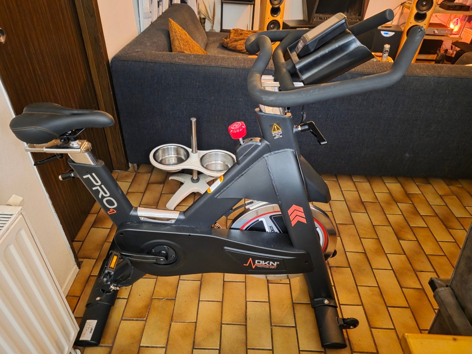 DKN PRO 1 Spinningfiets - Zo goed als nieuw, Ophalen, Zo goed als nieuw, Spinningfiets