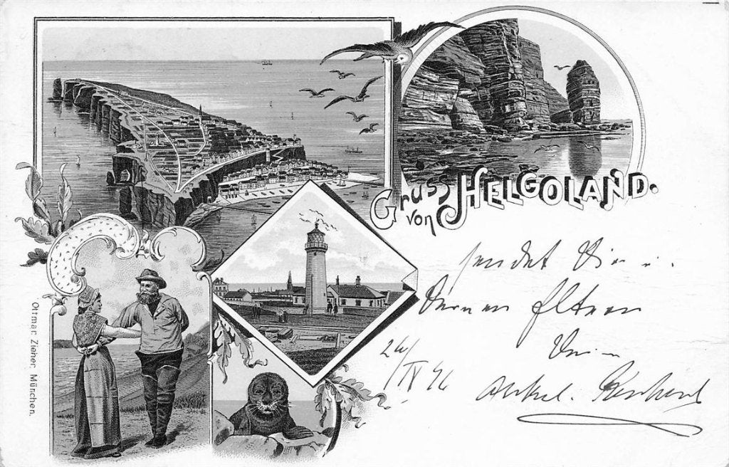 703-108-039 Helgoland, Verzenden, Voor 1920, Duitsland