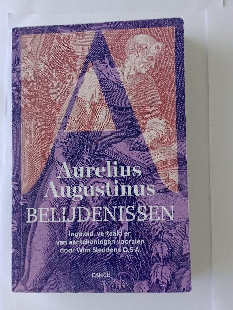 BELIJDENISSEN  Aurelius Augustinus  Damon 2025 Wim Sleddens, Augustinus, Ophalen of Verzenden, Zo goed als nieuw, Christendom | Katholiek