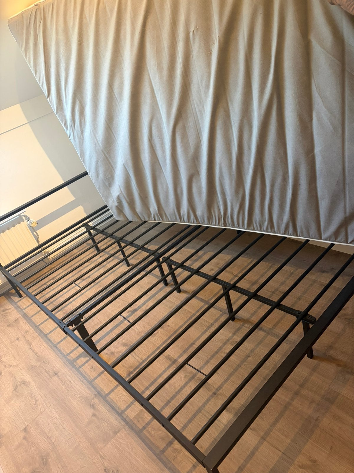 Bed, Ophalen, 210 cm, Tweepersoons, 140 cm