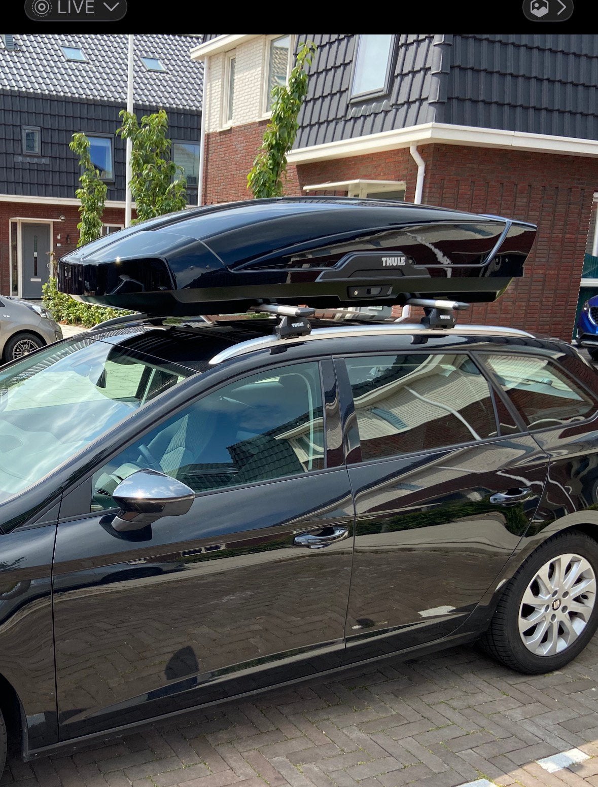 TE HUUR! Thule Motion 3 XL — €55 per week, Auto diversen, Dakkoffers, Ophalen, Zo goed als nieuw