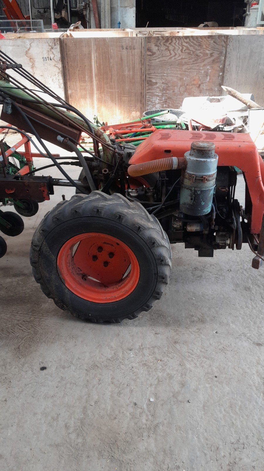 agria 3800 met ruggerini motor tuinfrees, Ophalen, Gebruikt