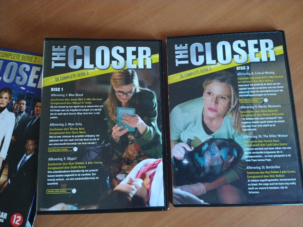 4-DVD The Closer. De complete serie 2, Cd's en Dvd's, Dvd's | Tv en Series, Engels, Nederlands, Ophalen of Verzenden, Zo goed als nieuw
