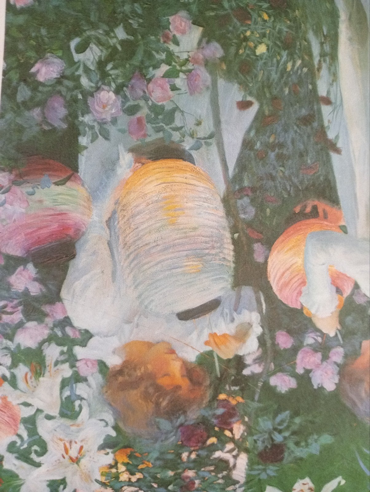 John Singer Sargent print "Anjer, Lelie, Lelie, Roos", Ophalen of Verzenden