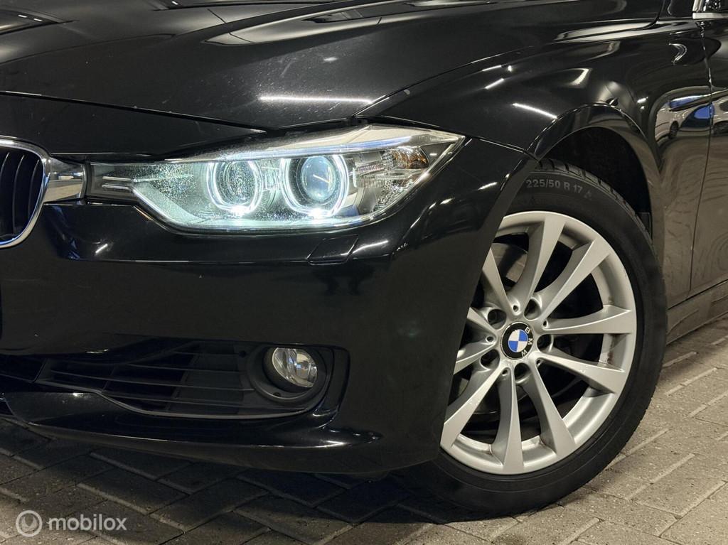 BMW 3-serie Touring 328i Upgrade Edition/HUD/Pano/leder/led, Auto's, Automaat, Gebruikt, 4 cilinders, Zwart