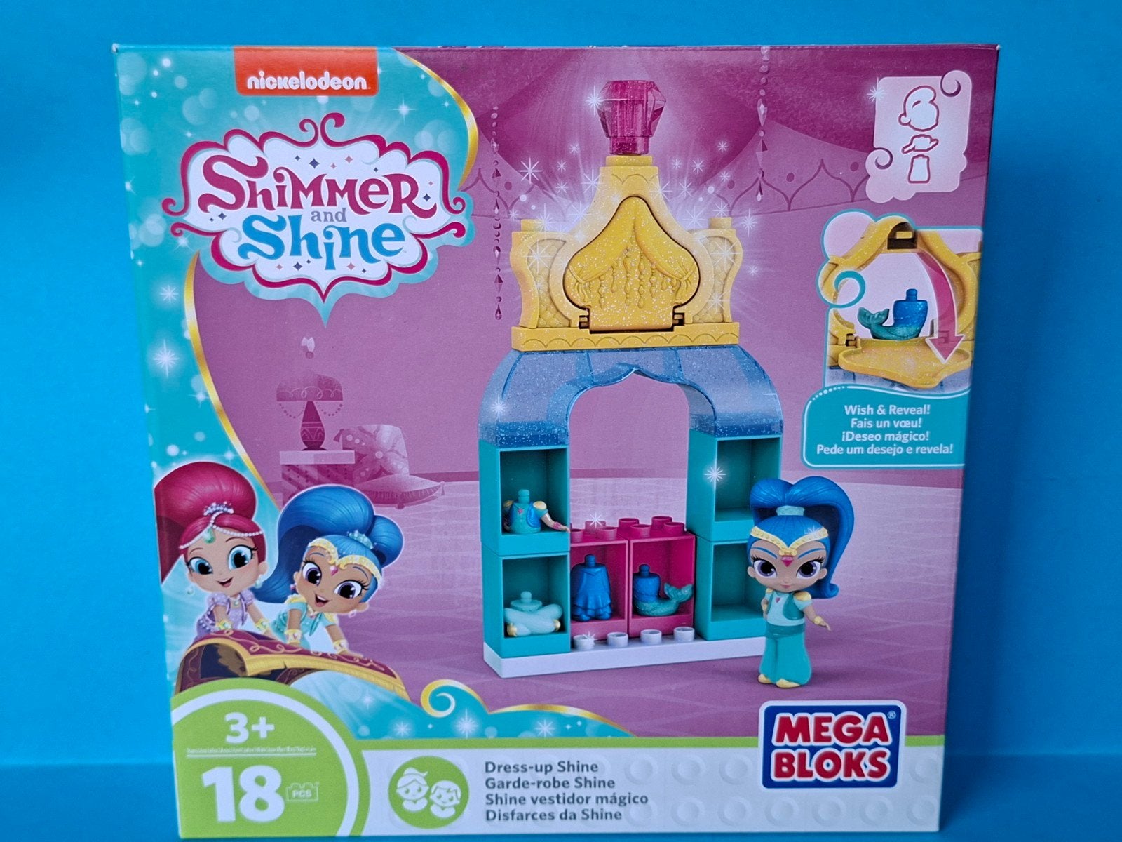 Nickelodeon Shimmer & Shine NIEUW Mega Blocks, Ophalen of Verzenden, Nieuw