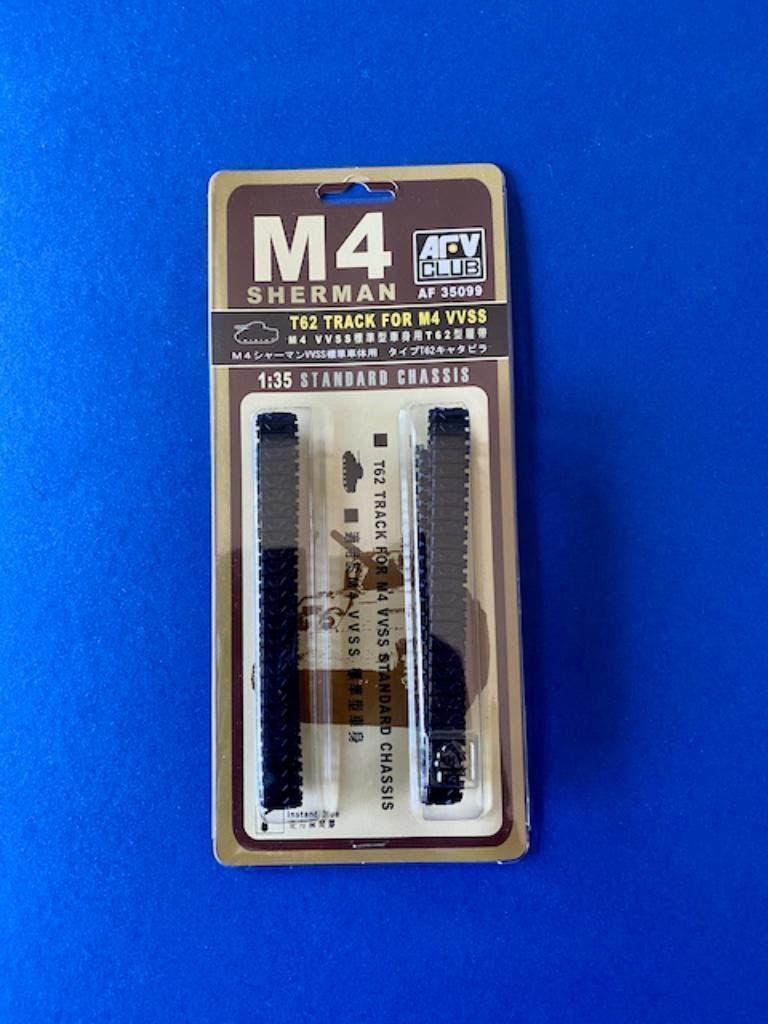 AFV Club	AF35099	Track for M4 VVSS - M4A1/ M4A3  1/35, Verzenden, 1:32 tot 1:50, Nieuw, Italeri