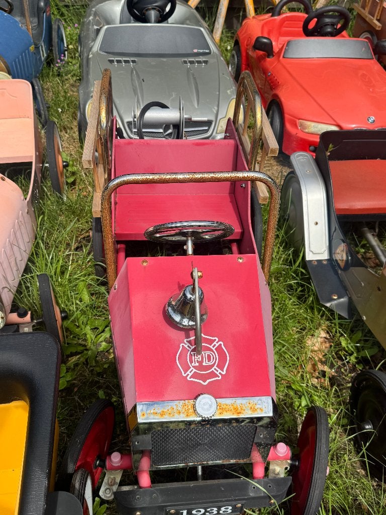 brandweer trapauto, Kinderen en Baby's, Speelgoed | Buiten | Voertuigen en Loopfietsen, Ophalen of Verzenden