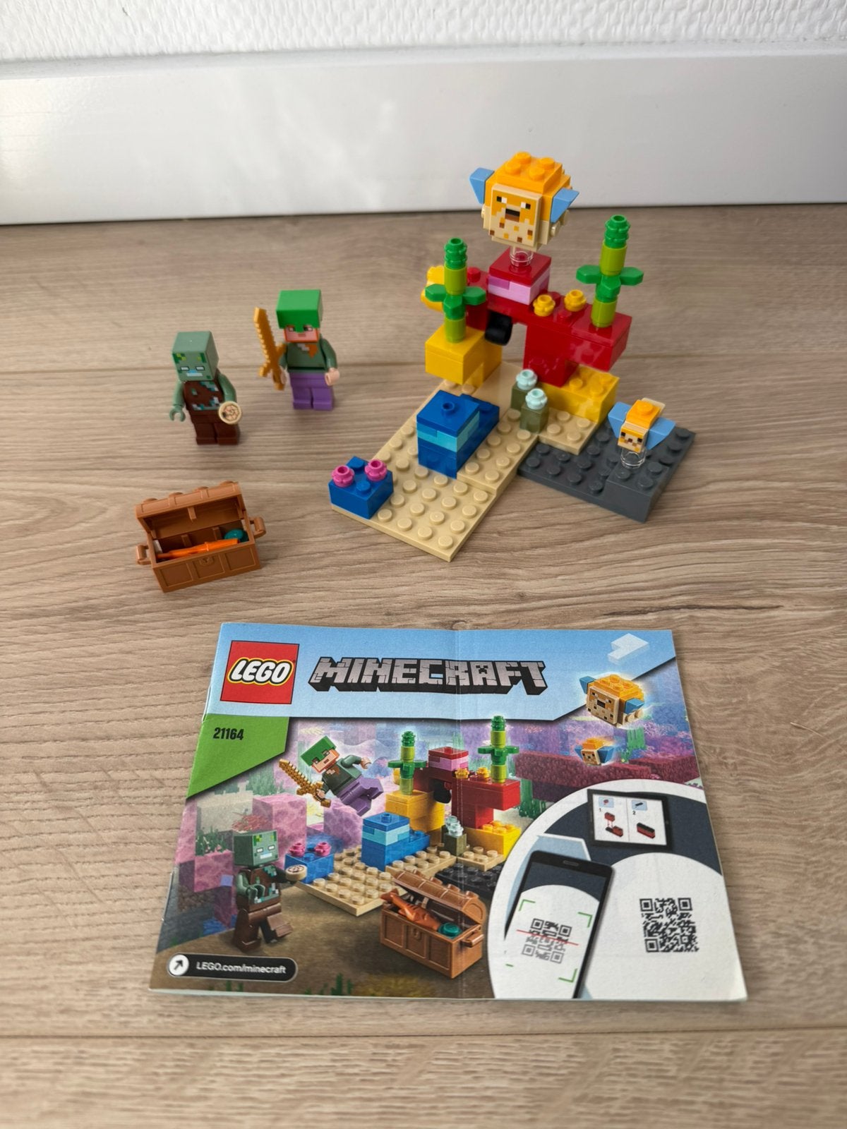 Lego Minecraft 21164, Minecraft, Lego, Ophalen of Verzenden, Zo goed als nieuw