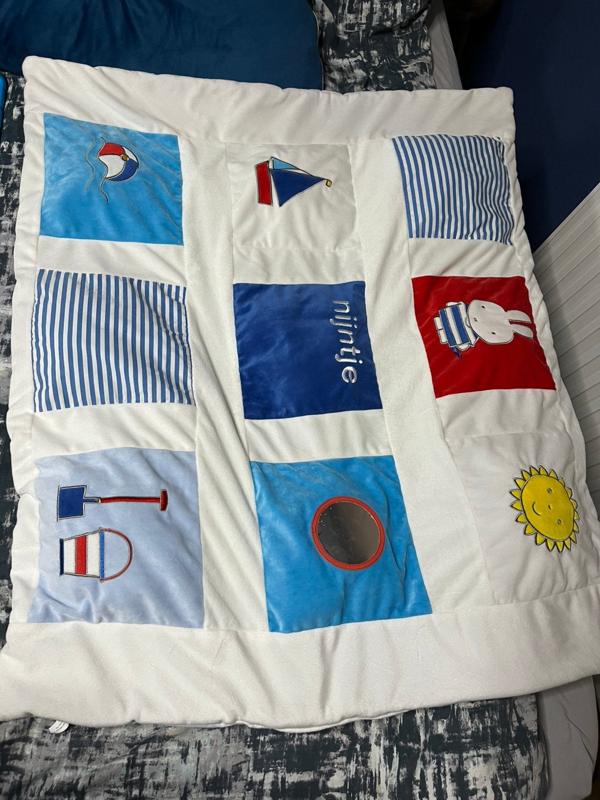 Boxkleed nijntje, Ophalen, Gebruikt
