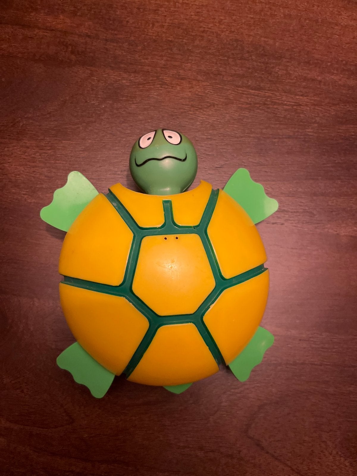 Vintage Playskool tubby turtle Schildpad, Gebruikt, Bewegende onderdelen, Overige merken, Dierenspeelgoed