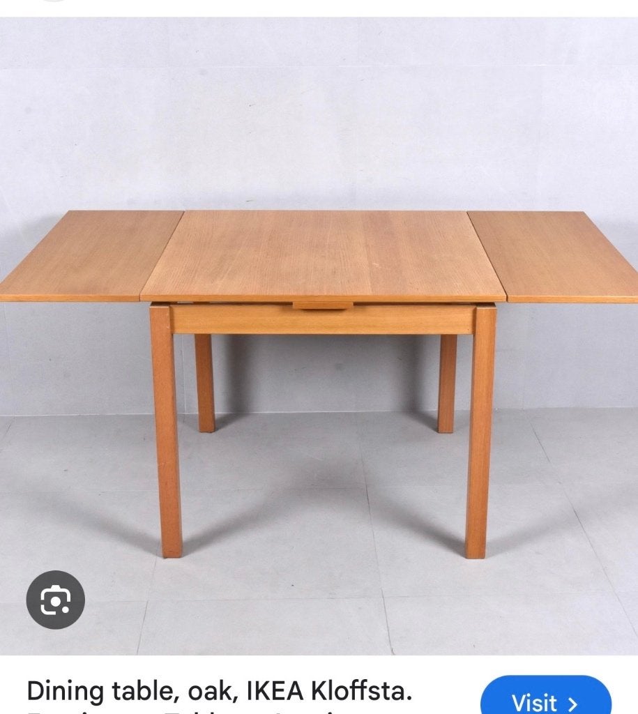 Dining table, Ophalen, 100 tot 150 cm, 50 tot 100 cm, Zo goed als nieuw