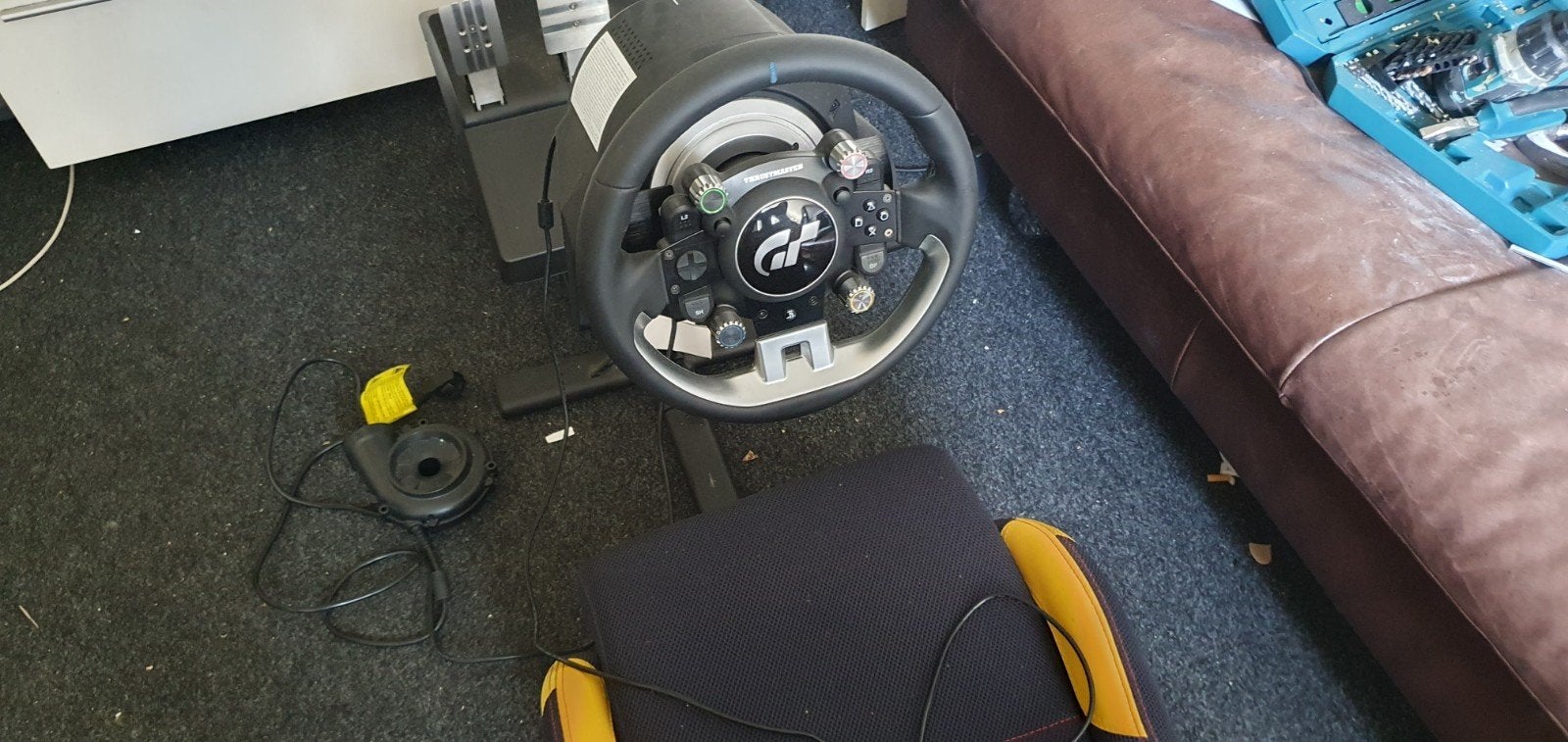 Thrustmaster T-GT II Racing Stuur met Red Bull Esports Stoel, Ophalen, Overige merken, Zo goed als nieuw