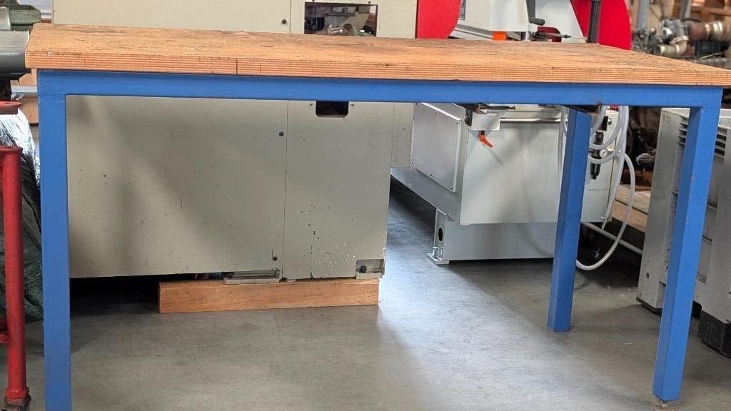 zware werkbank 180x80x100cm, Doe-het-zelf en Verbouw, Werkbanken, Ophalen, Zo goed als nieuw, 170 cm of meer, Bankschroef