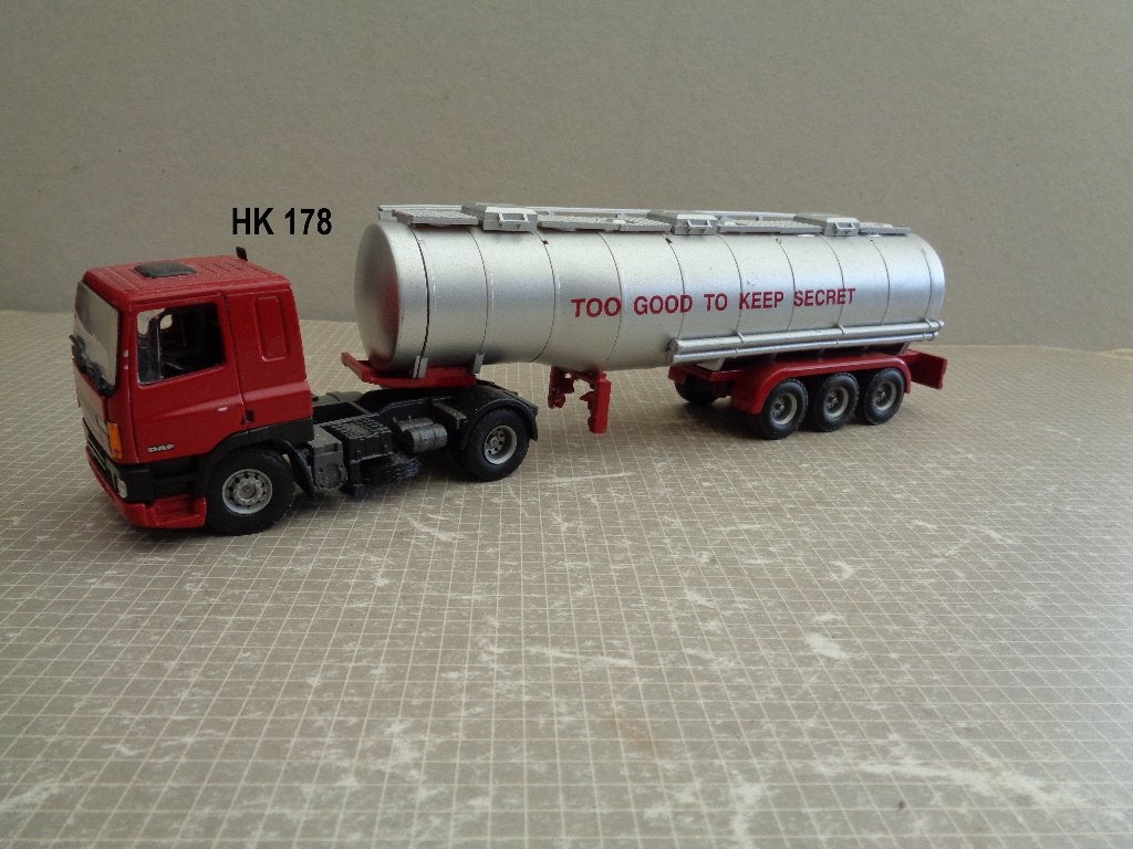 tekno daf 85 met tank trailer, Ophalen of Verzenden, Gebruikt, Bus of Vrachtwagen, Tekno