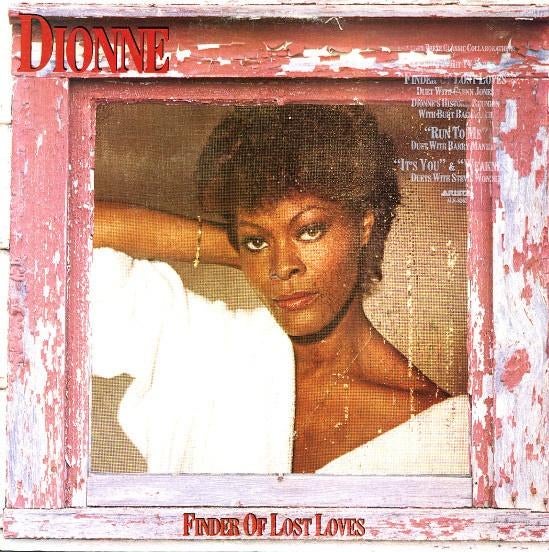 LP - Dionne Warwick ‎– Finder Of Lost Loves, Gebruikt, 1980 - 1989, Ophalen of Verzenden, Soul of Nu Soul