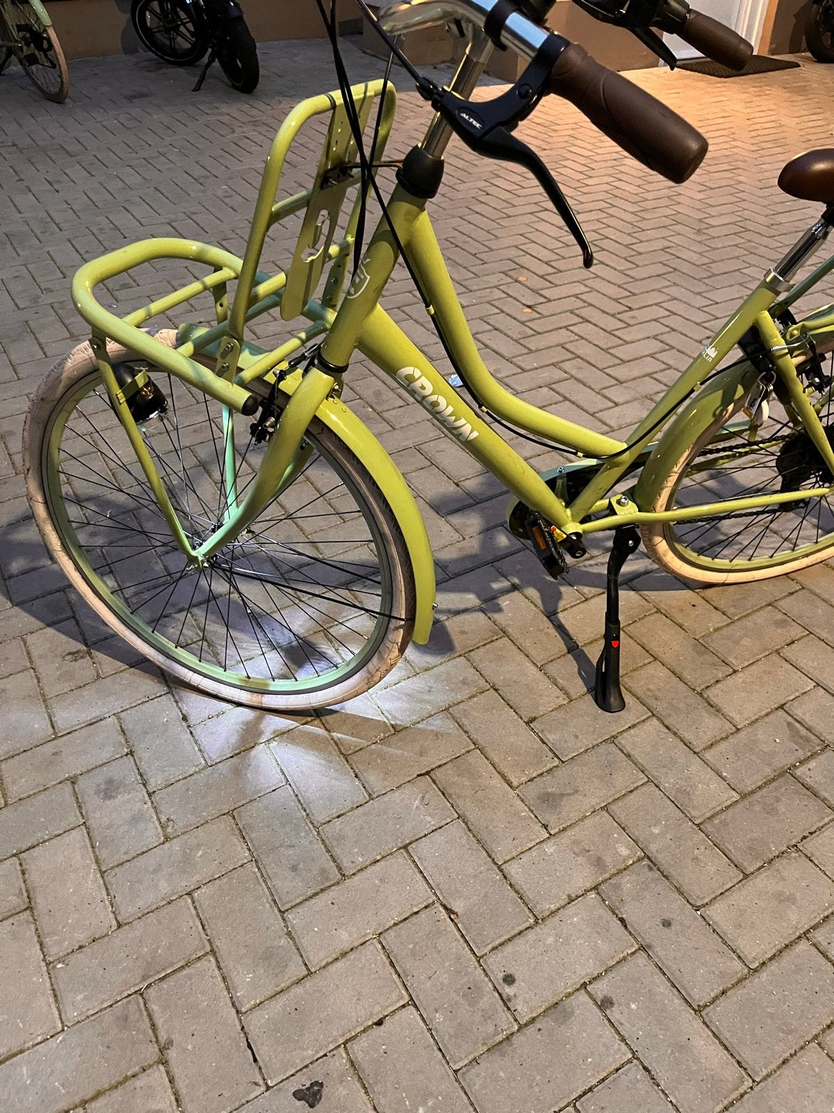 Crown Transportfiets - Zo goed als nieuw, Fietsen en Brommers, Ophalen, Zo goed als nieuw, Overige merken, Versnellingen