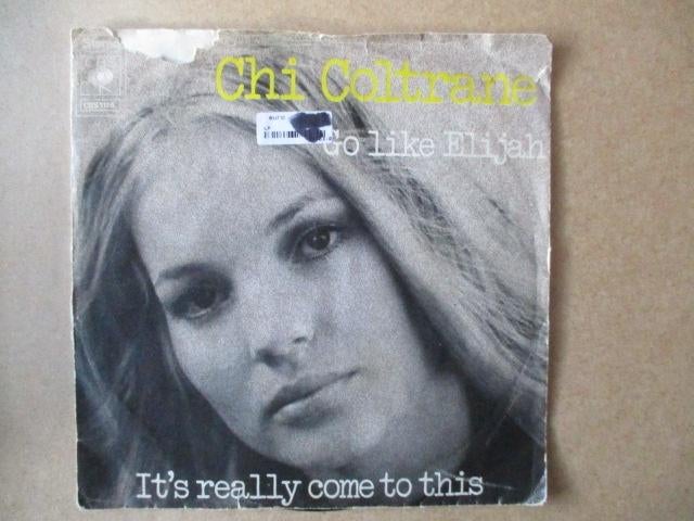 s5750 chi coltrane - go like elijah 2, Cd's en Dvd's, Vinyl Singles, Ophalen, Gebruikt, Overige genres, 7 inch