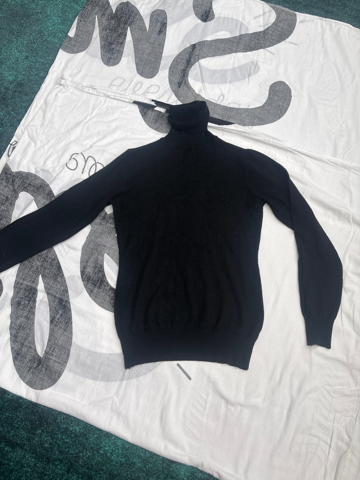 Zwarte coltrui, maat L, Kleding | Dames, Ophalen of Verzenden, Nieuw, Maat 42/44 (L), Zwart
