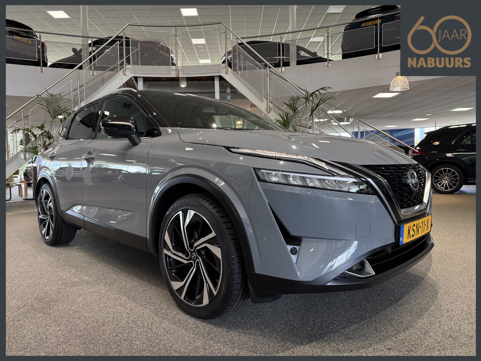 Nissan QASHQAI 1.3 MHEV Xtronic Tekna Plus, Trekhaak, Leder,, Auto's, Nissan, 12 maanden, Euro 6, Leder, Bedrijf