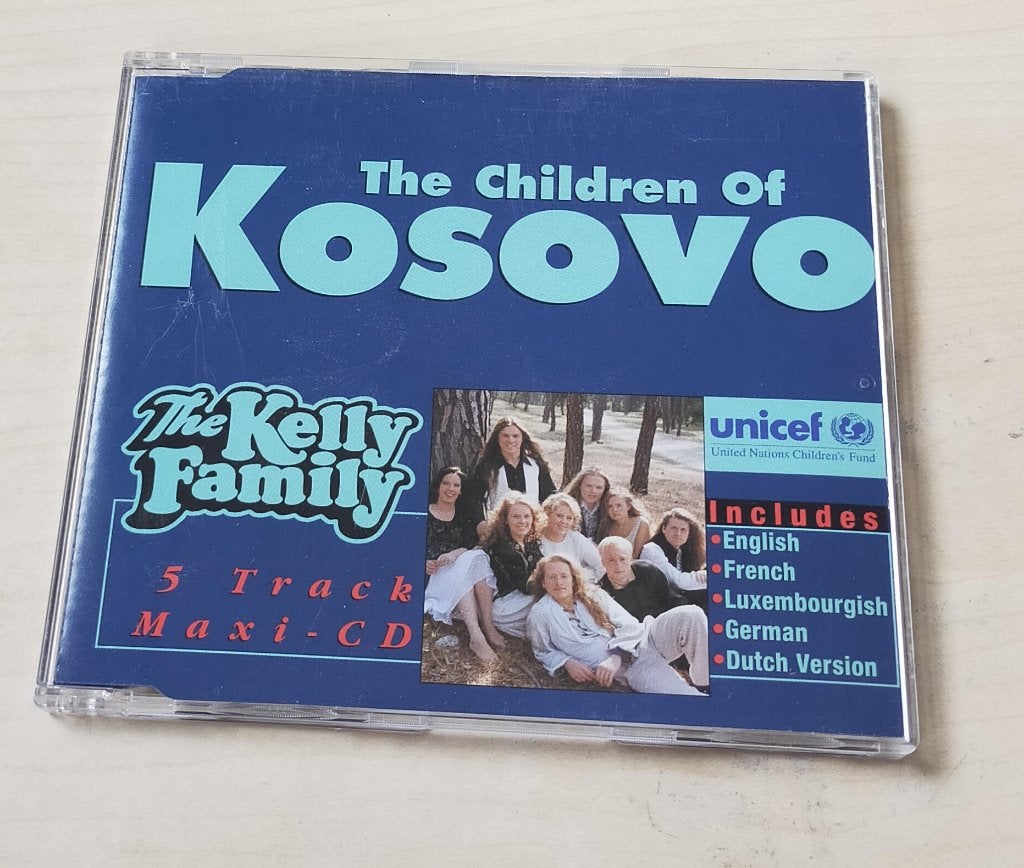 The Kelly Family - The Children Of Kosovo CD Single 1999 5tr, Cd's en Dvd's, Cd Singles, Ophalen of Verzenden, Zo goed als nieuw