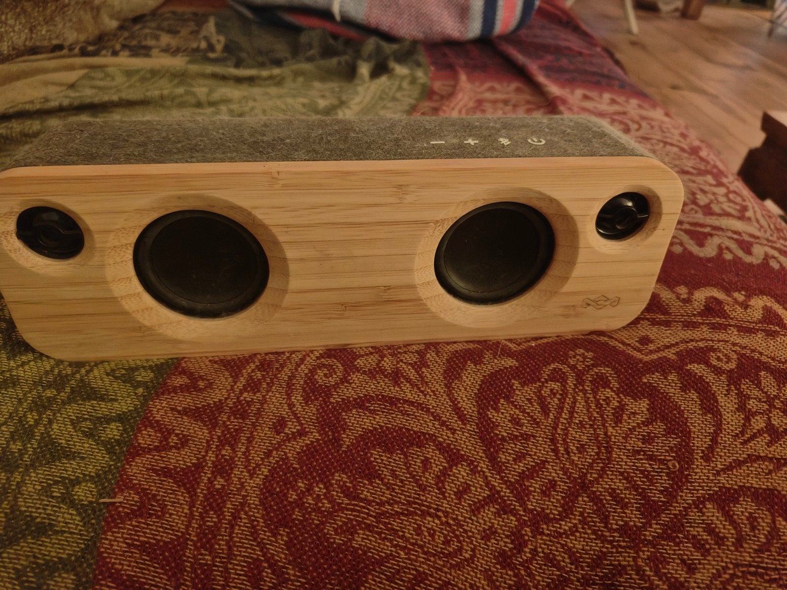 House of Marley mini Bluetooth Speaker - Bamboe, Auto diversen, Ophalen of Verzenden, Gebruikt