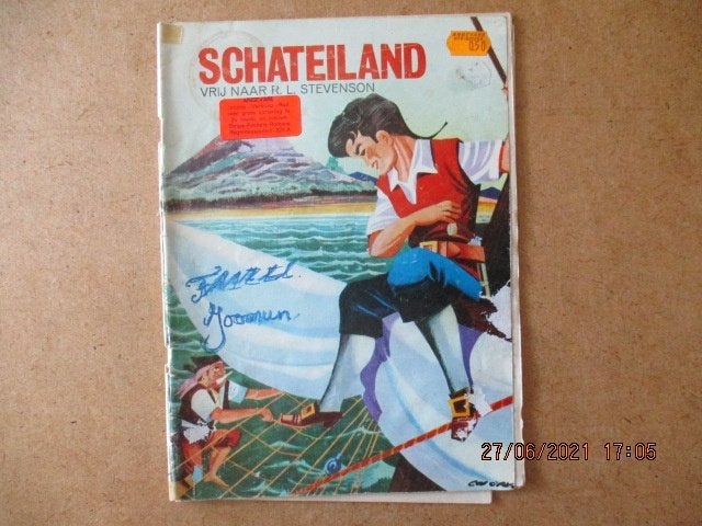adv4648 schateiland, Boeken, Eén stripboek, Ophalen, Gelezen