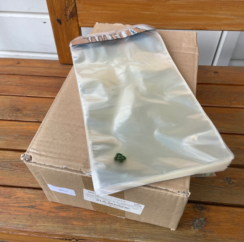 Verpakkingszakjes zelfklevende rajapack plastic zak 15x25 cm, Diversen, Ophalen of Verzenden, Nieuw