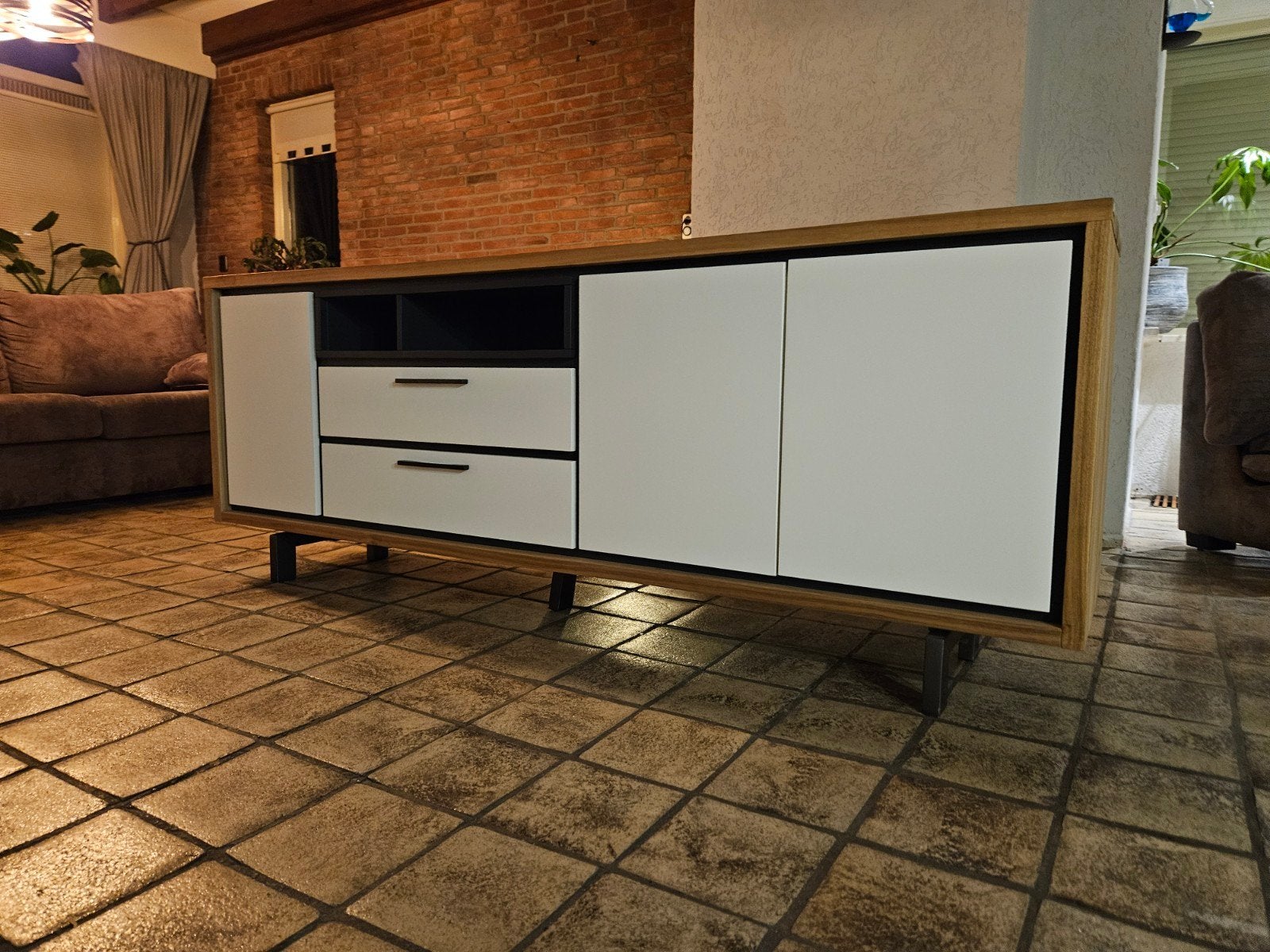XOOON Dressoir – Modern Design TV-meubel, Ophalen, Met lade(s), 200 cm of meer, Modern