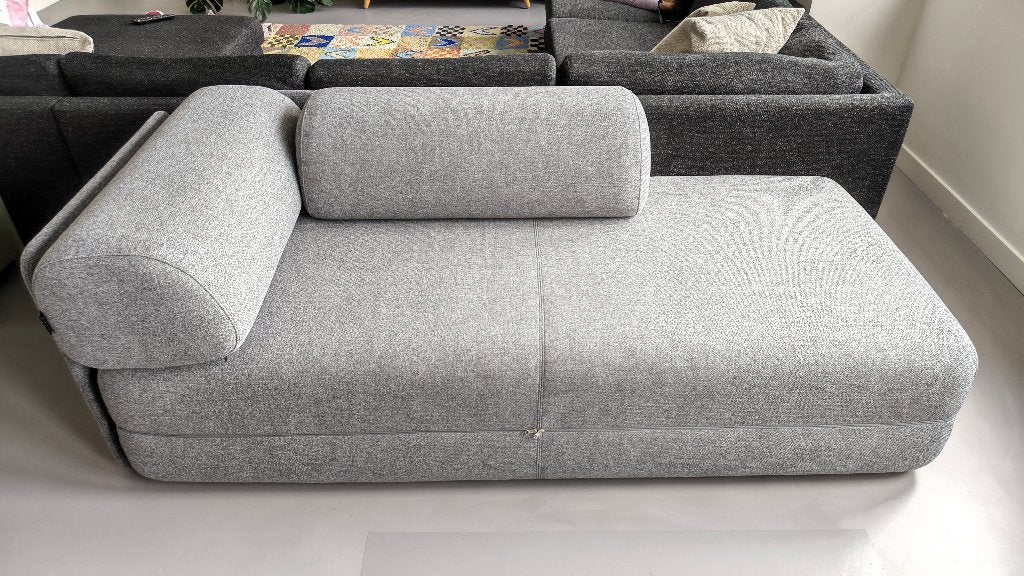 KHOY (formerly KOTA) Sofa Bed - Grey, King Size, Ophalen, Tweepersoons, Zo goed als nieuw, 180 cm