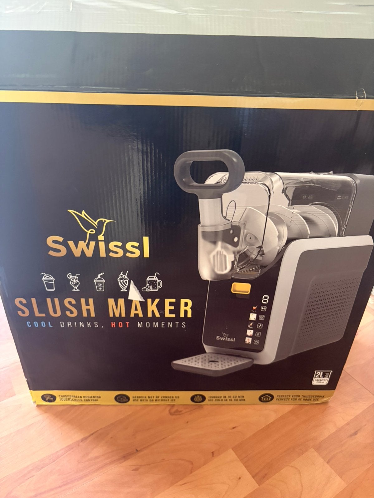Swissl Slush puppy machine - in doos - slush maker, Ophalen, Zo goed als nieuw