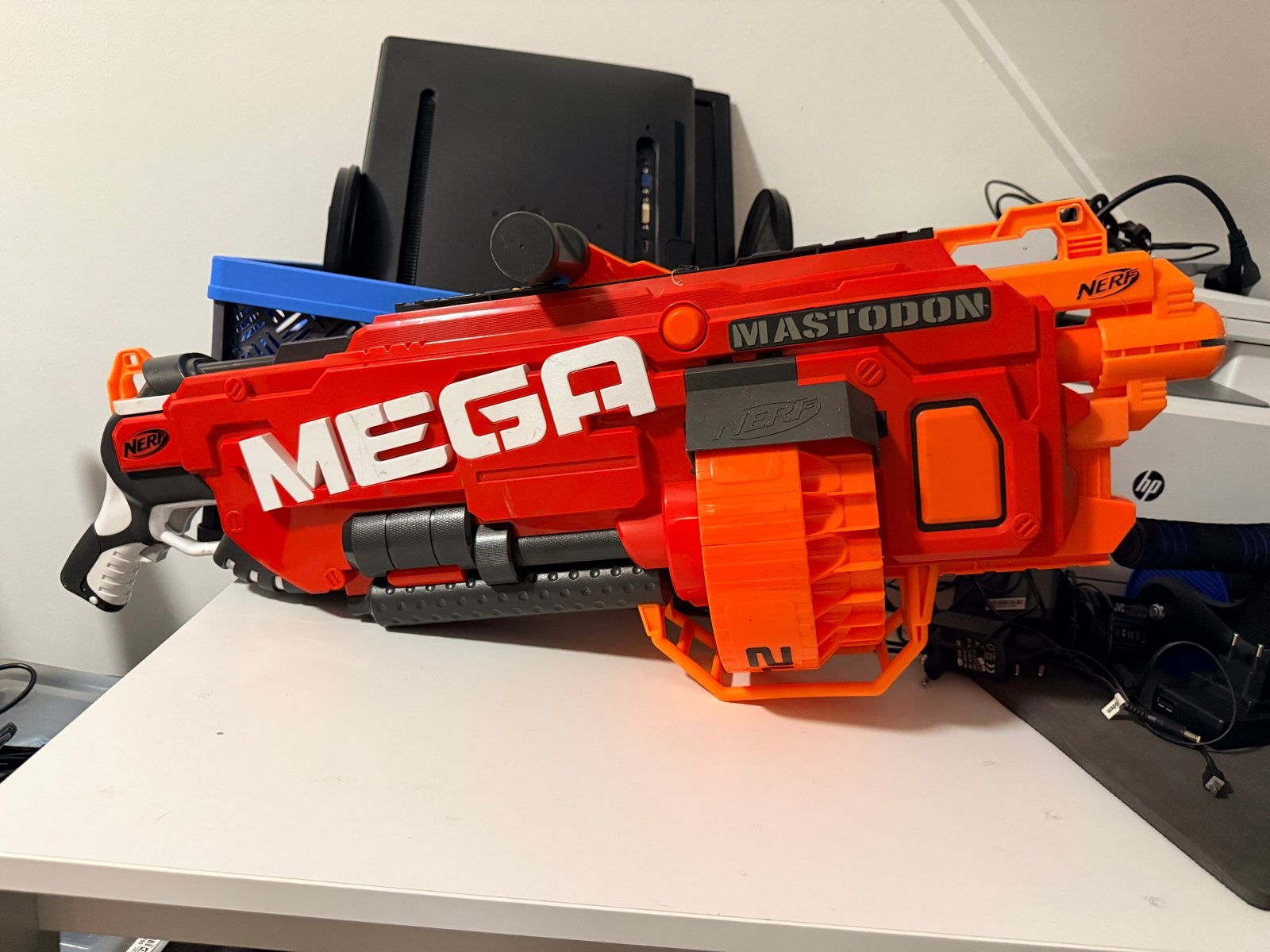 3 grote Nerf blasters: Mega Mastodon, Fortnite TS, AlphaHawk, Kinderen en Baby's, Ophalen of Verzenden, Gebruikt