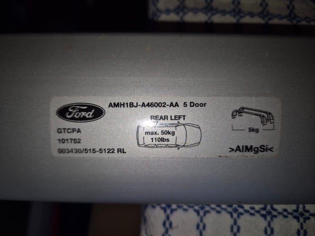 Dakdragers ford fiesta, Auto diversen, Dakdragers, Ophalen, Gebruikt