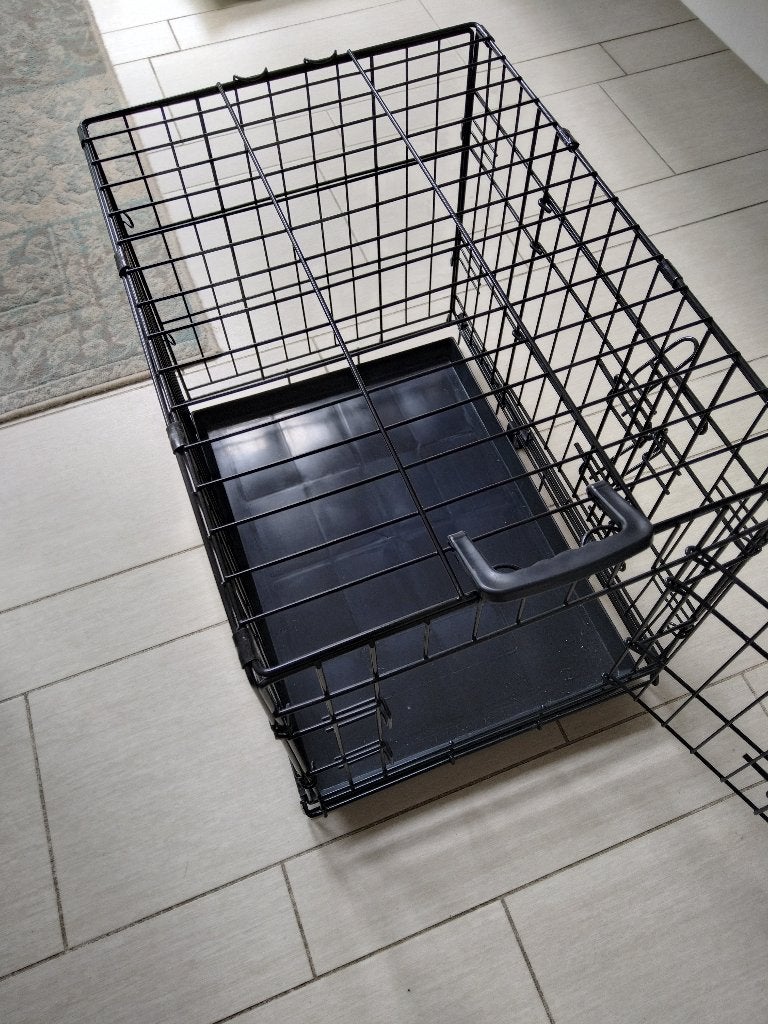Honden Bench middelmaat Met bak €10,-, Ophalen, Zo goed als nieuw