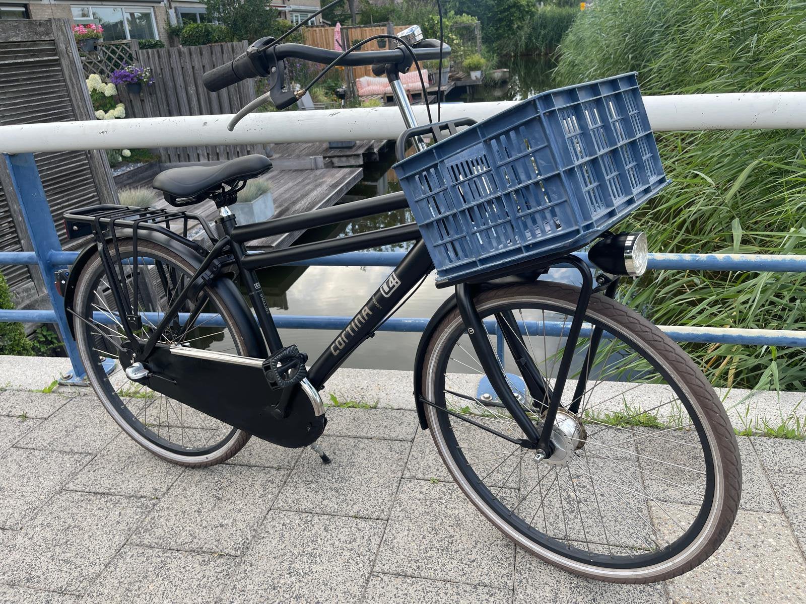 Hele mooie cortina u4 transport fiets te koop, 26 inch of meer, Terugtraprem, Versnellingen, Ophalen of Verzenden
