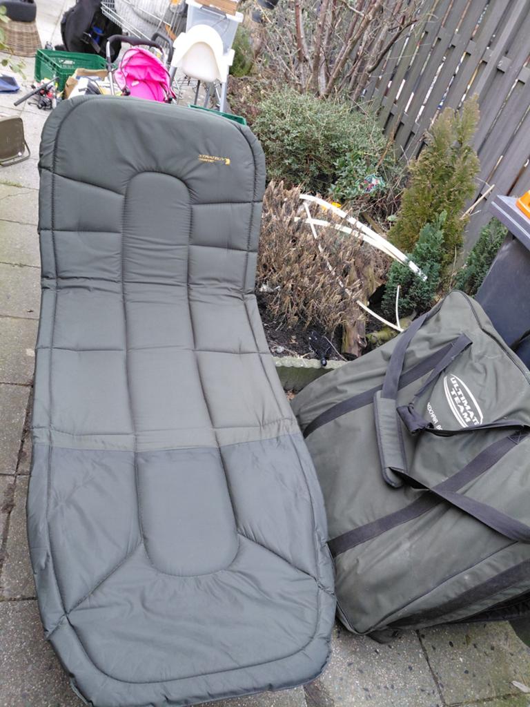 Comfortabel kampeerbed / stretcher nachtvissen, Ophalen of Verzenden