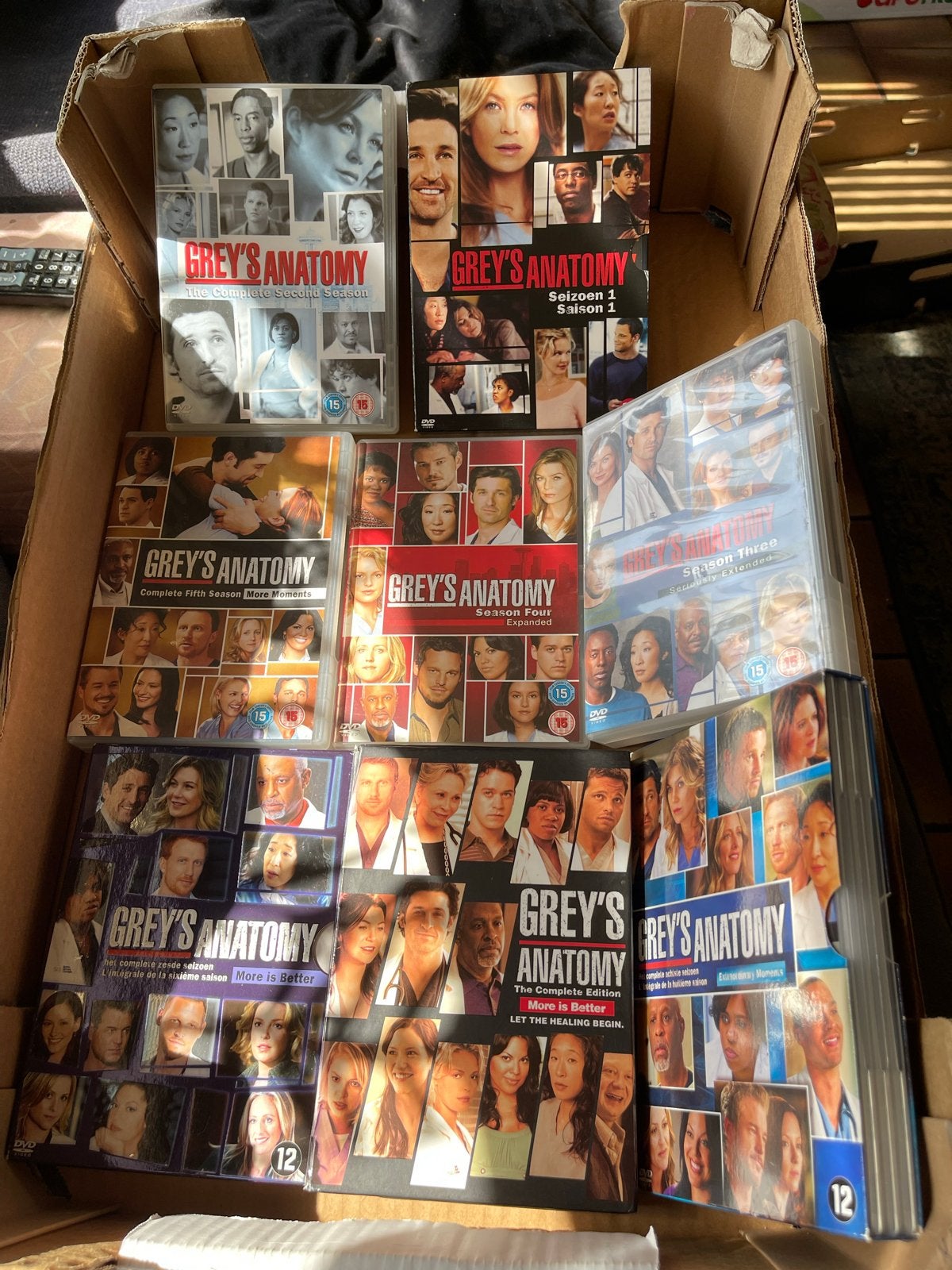 Grey's Anatomy DVD Boxsets - Seizoenen 1 t/m 8, Cd's en Dvd's, Dvd's | Tv en Series, Seizoen 1, Nederlands, Drama, Ophalen of Verzenden