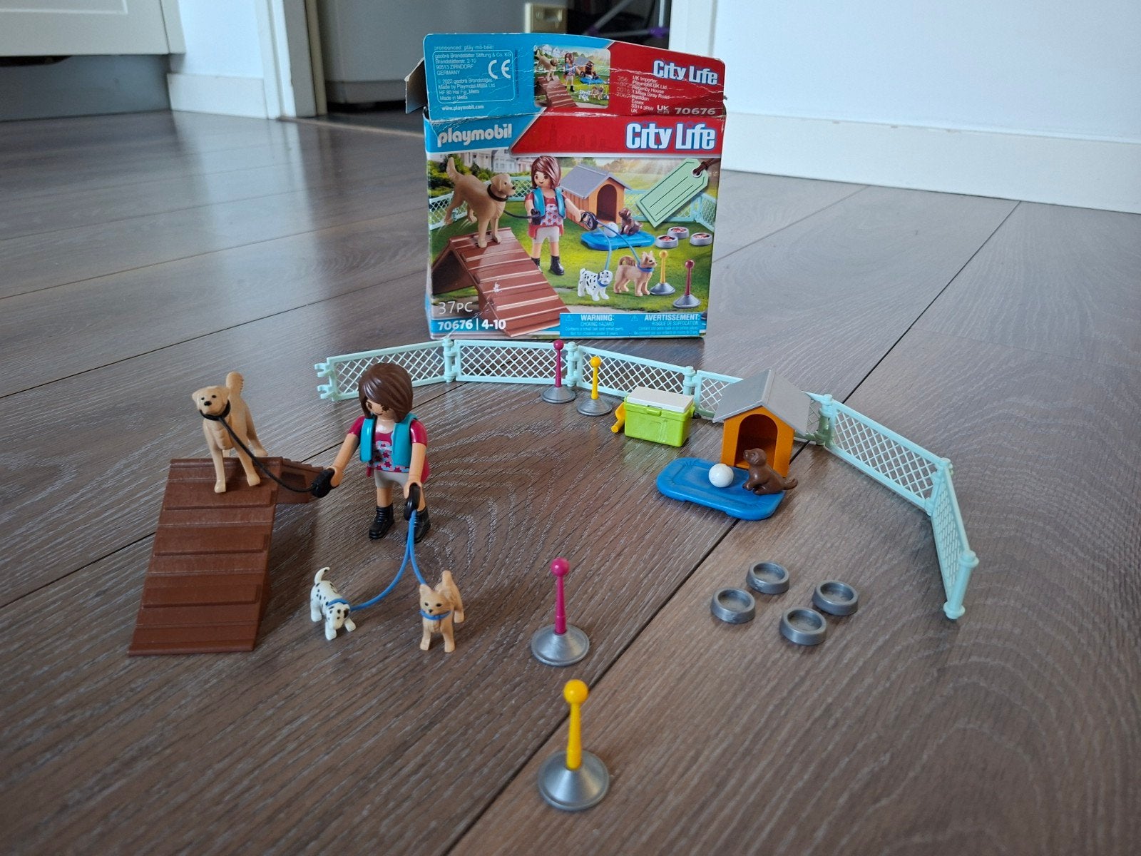 Playmobil City Life 70676 Hondenopvang (compleet), Ophalen of Verzenden, Zo goed als nieuw, Jongen of Meisje