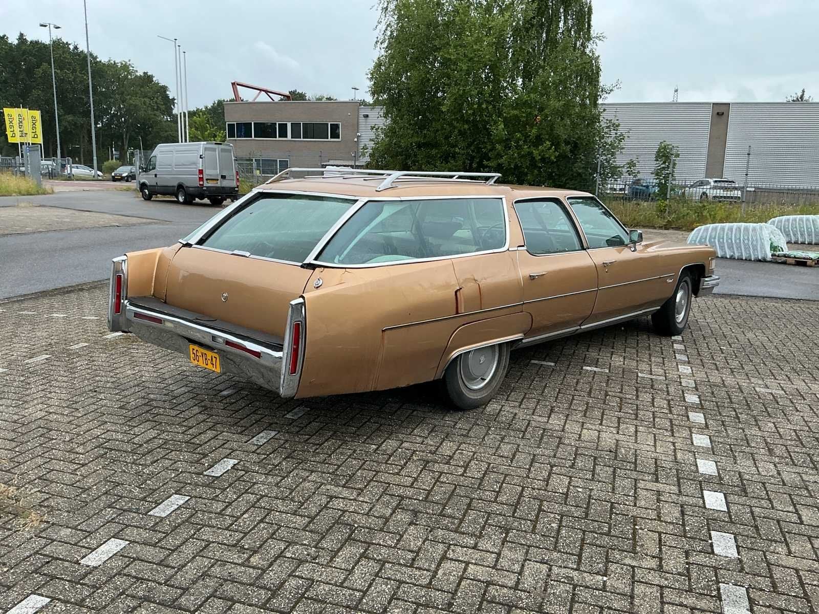 1975 Cadillac Fleetwood Station Personenauto, Automaat, Gebruikt, Overige brandstoffen, 2300 kg