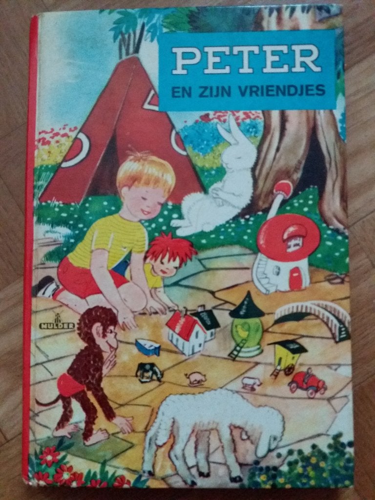 "Peter", en zijn vriendjes, verteld door : Willy Schermels., Gelezen, Willy Schermels., 5 of 6 jaar, Fictie algemeen