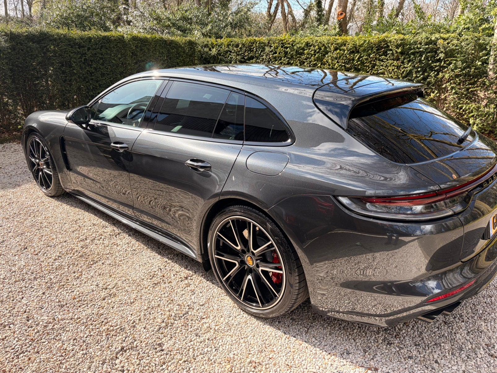Porsche Panamera Sport Turismo 4S ehybrid, Auto's, Automaat, Zwart, 4 stoelen, Stationwagon