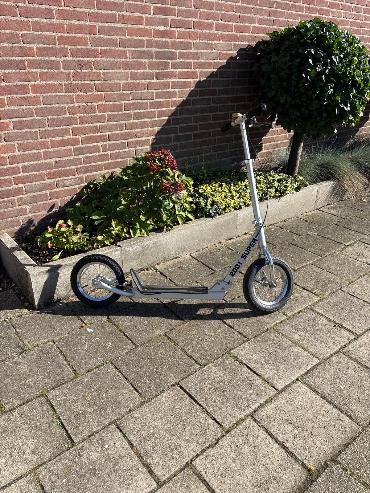 2001 Super step met handrem en bel, Ophalen, Gebruikt, Gewone step