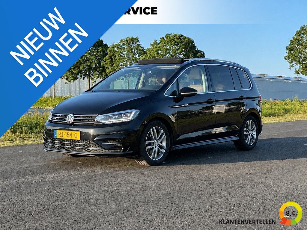 Volkswagen Touran 1.8 TSI Highline 7p Clima, cruise, camera,, Auto's, Gebruikt, 4 cilinders, 1462 kg, 179 pk