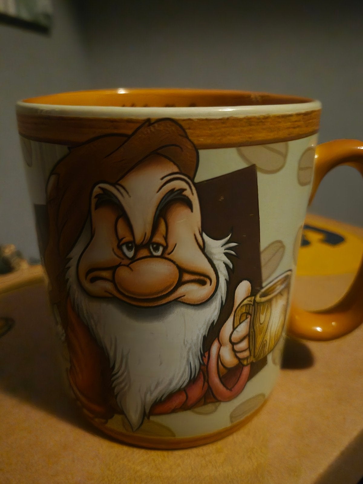 Disney Grumpy mok Vaste pr €15euro, Verzenden, Zo goed als nieuw, Servies