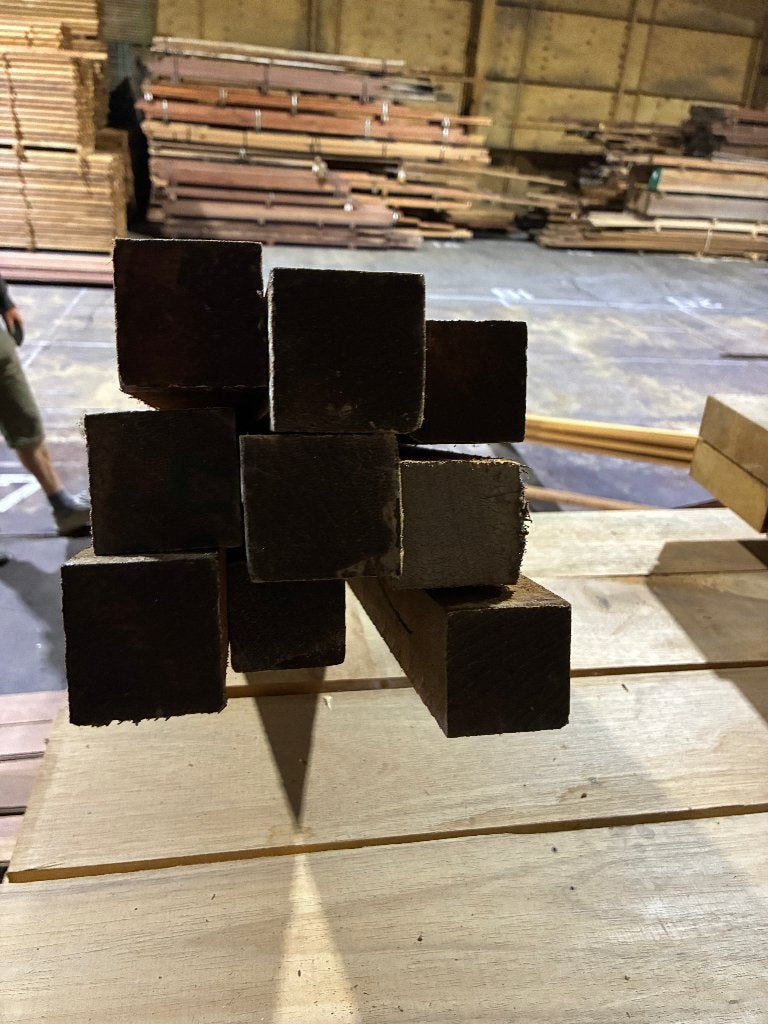 Hardhouten latten regels balkjes 52x52mm € 2,01 m1, Ophalen, Overige typen, Nieuw, Hardhout