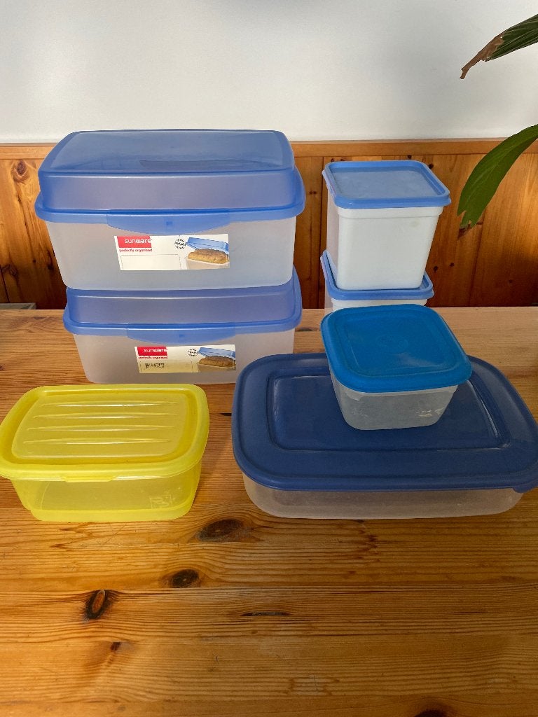 Diverse plastic bakjes, Overige typen, Ophalen of Verzenden, Gebruikt, Kunststof
